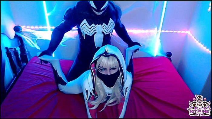 Black Kitsune - Venom VS Gwen Stacy Venom Cumshots (FullHD 1080p) - Onlyfans - [2022]