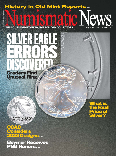 Numismatic News – May 24, 2022
