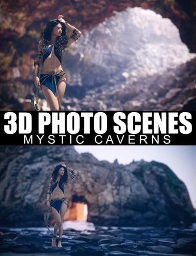 3D PHOTO SCENES   MYSTIC CAVERNS