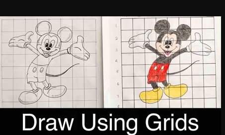 Draw Using Grids - Drawing Lesson for Kids