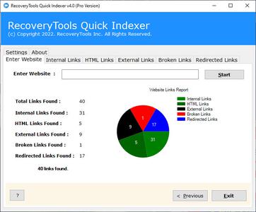 RecoveryTools Quick Indexer 4.0