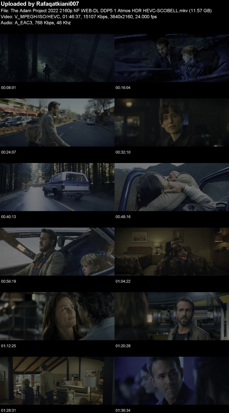 The Adam Project 2022 2160p NF WEB-DL DDP5 1 Atmos HDR HEVC-SCOBELL The Adam Project 2022 2160p NF WEB-DL DDP5 1 Atmos HDR HEVC-SCOBELL