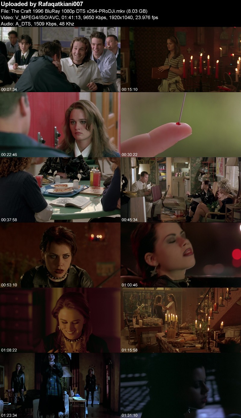 The Craft 1996 BluRay 1080p DTS x264-PRoDJi The Craft 1996 BluRay 1080p DTS x264-PRoDJi