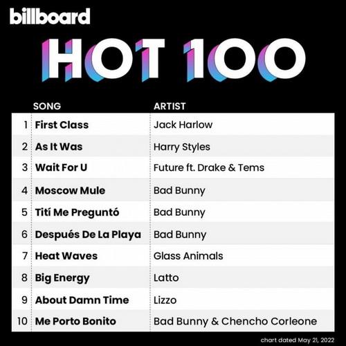 Billboard Hot 100 Singles Chart (21-May-2022) (2022)