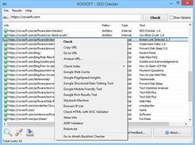 VovSoft SEO Checker 5.8 + Portable
