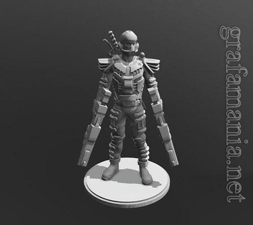  3D Print Model Captain MK2 TTS