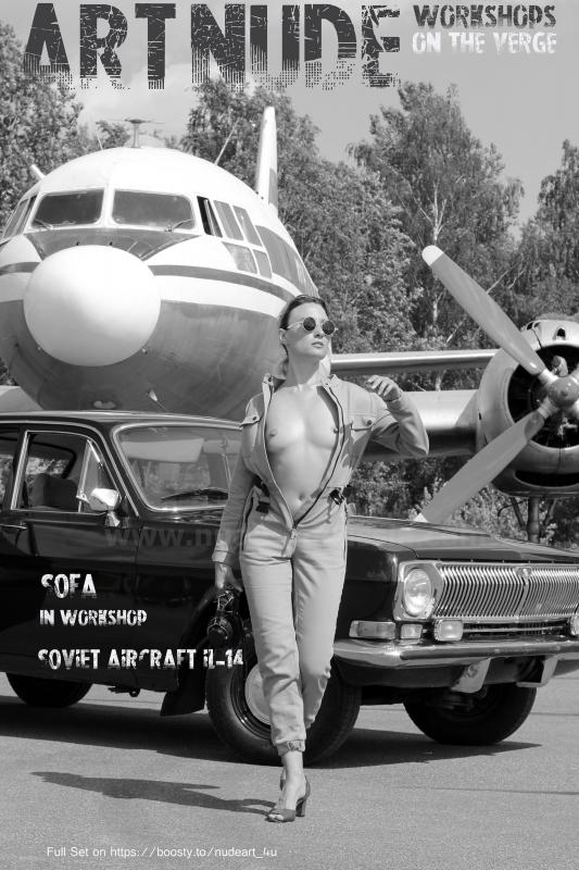 [Nude-in-russia.com] 2022-05-08 Sofa - Nude Art Workshop - Soviet aircraft IL-14 [Exhibitionism] [2700*1800, 36]