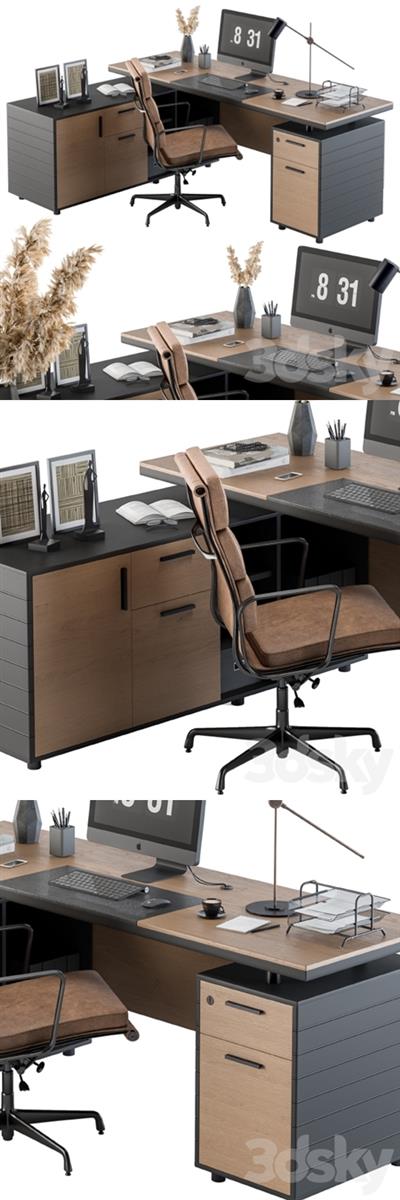 Office Furniture – Manager Set 06