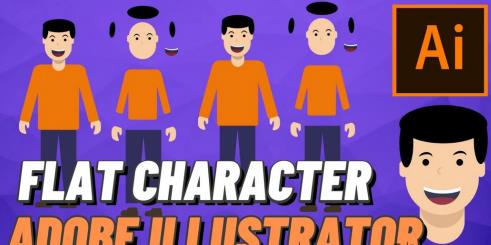 How to Make a Flat Character on Adobe Illustrator