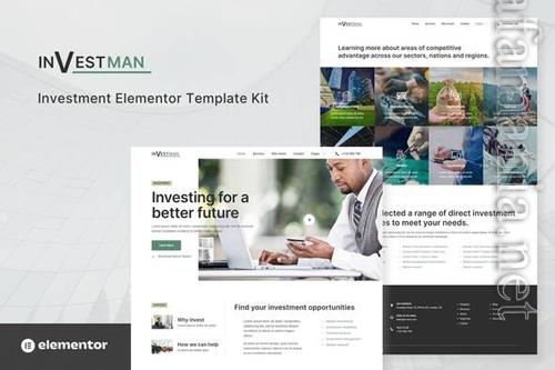 TF Investman - Invesment Consultant Elementor Template Kit 37071528