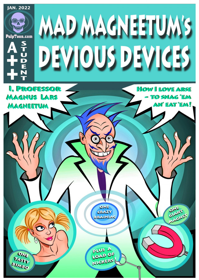 Pulptoon - Mad Magneetum’s Devious Devices Part 1 Porn Comic