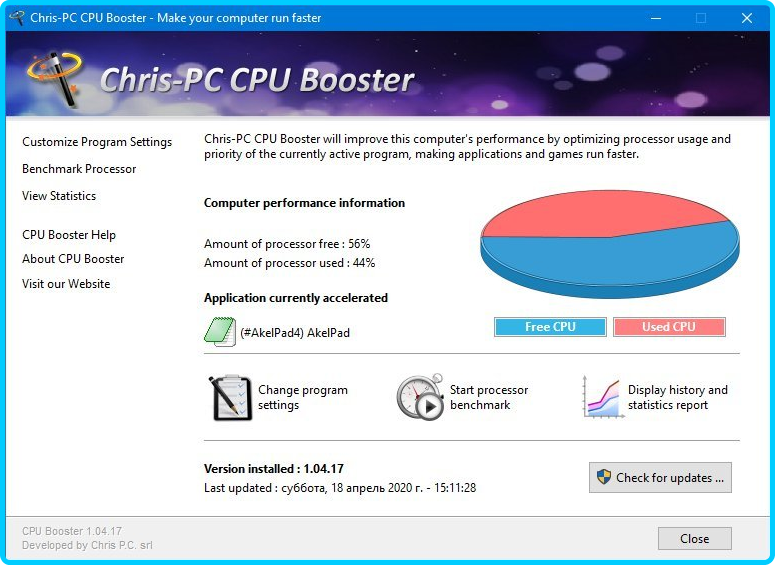 Chris-PC CPU Booster 2.05.19 A8ddba86fb6abac1e5341f3d8eb77893