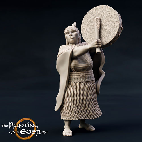 3D Print Model Woodwose Shaman