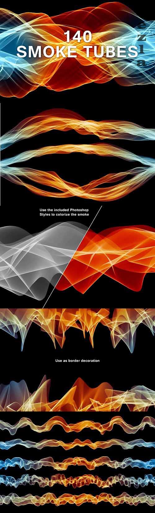 140 Smoke Tube Brushes & PNG - 3916718
