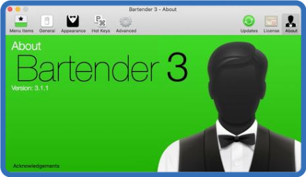Bartender 3.1.1 macOS