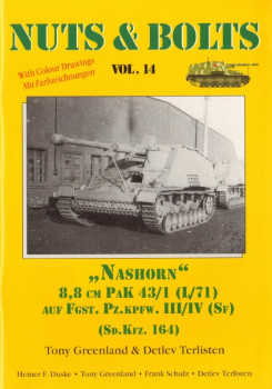 "Nashorn" 8,8 cm PaK 43/1 (L/71) auf Fgst. Pz.kpfw. III/IV (Sf) (Sd.Kfz. 164)  (Nuts & Bolts vol.14)
