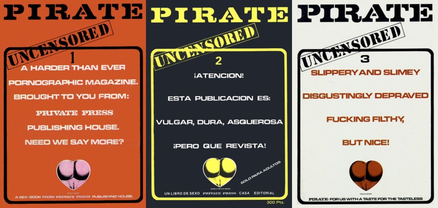 Pirate magazine - #1,#2,#3 - 1978