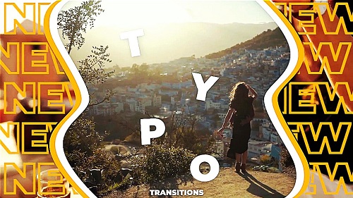 Videohive - Typo Transitions v3 37837622 - Project For Final Cut & Apple Motion