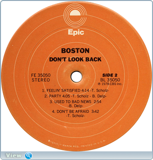 Boston  Don't Look Back (1978)
