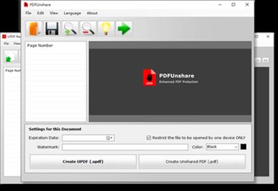 PDF Unsharer Pro 1.5.1.4 Multilingual + Portable