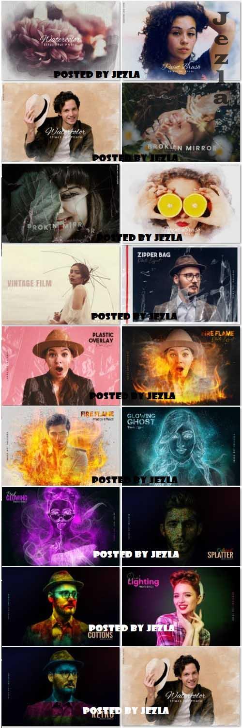 Photo Effect for Posters Bundle V02