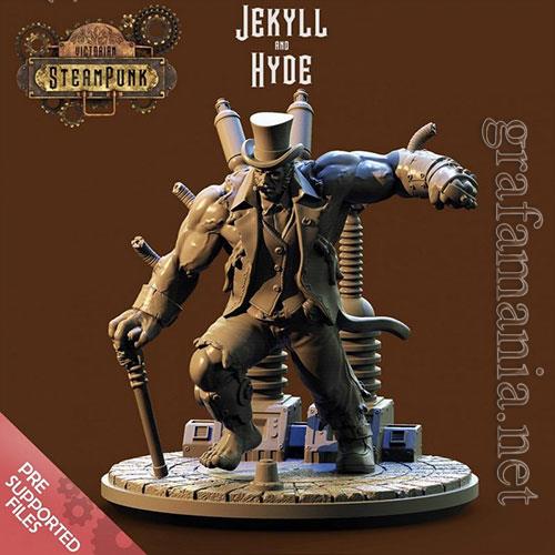 Jekyll and Hyde 3D Print Model 