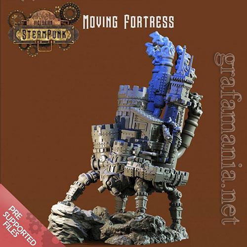 Moving Fortress 3D Print Model 