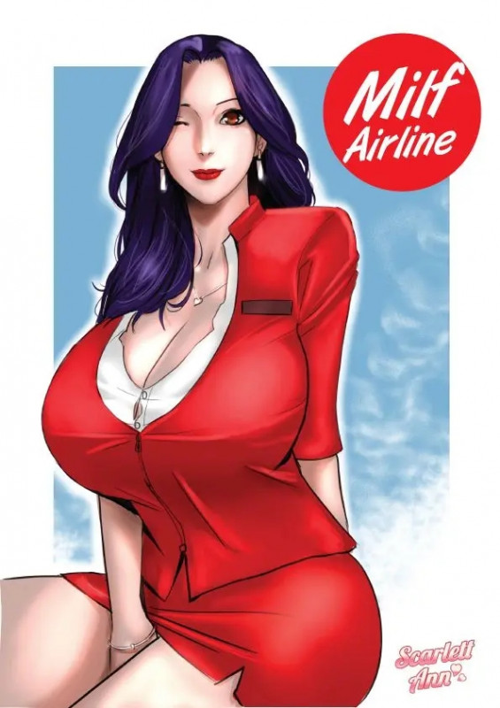 Scarlett Ann - MILF Airline Hentai Comics