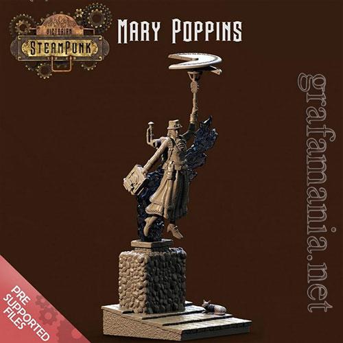 Mary Poppins 3D Print Model 