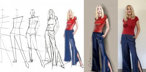 How to Draw Fashion Figures  Fashion Illustration Tutorial in Photoshop