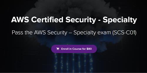 Adrian Cantrill - AWS Certified Security - Specialty