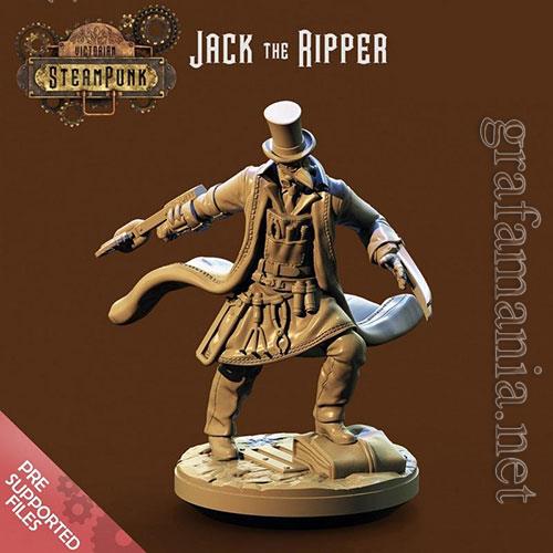 Jack the Ripper 3D Print Model 