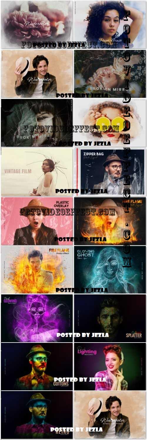 Photo Effect for Posters Bundle V02