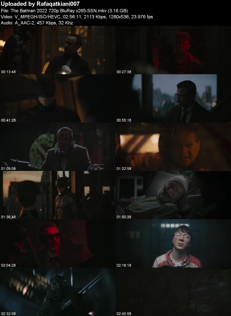 The Batman 2022 720p BluRay x265-SSN The Batman 2022 720p BluRay x265-SSN