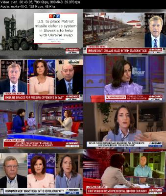 The 11th Hour with Stephanie Ruhle 2022 04 08 540p WEBDL Anon